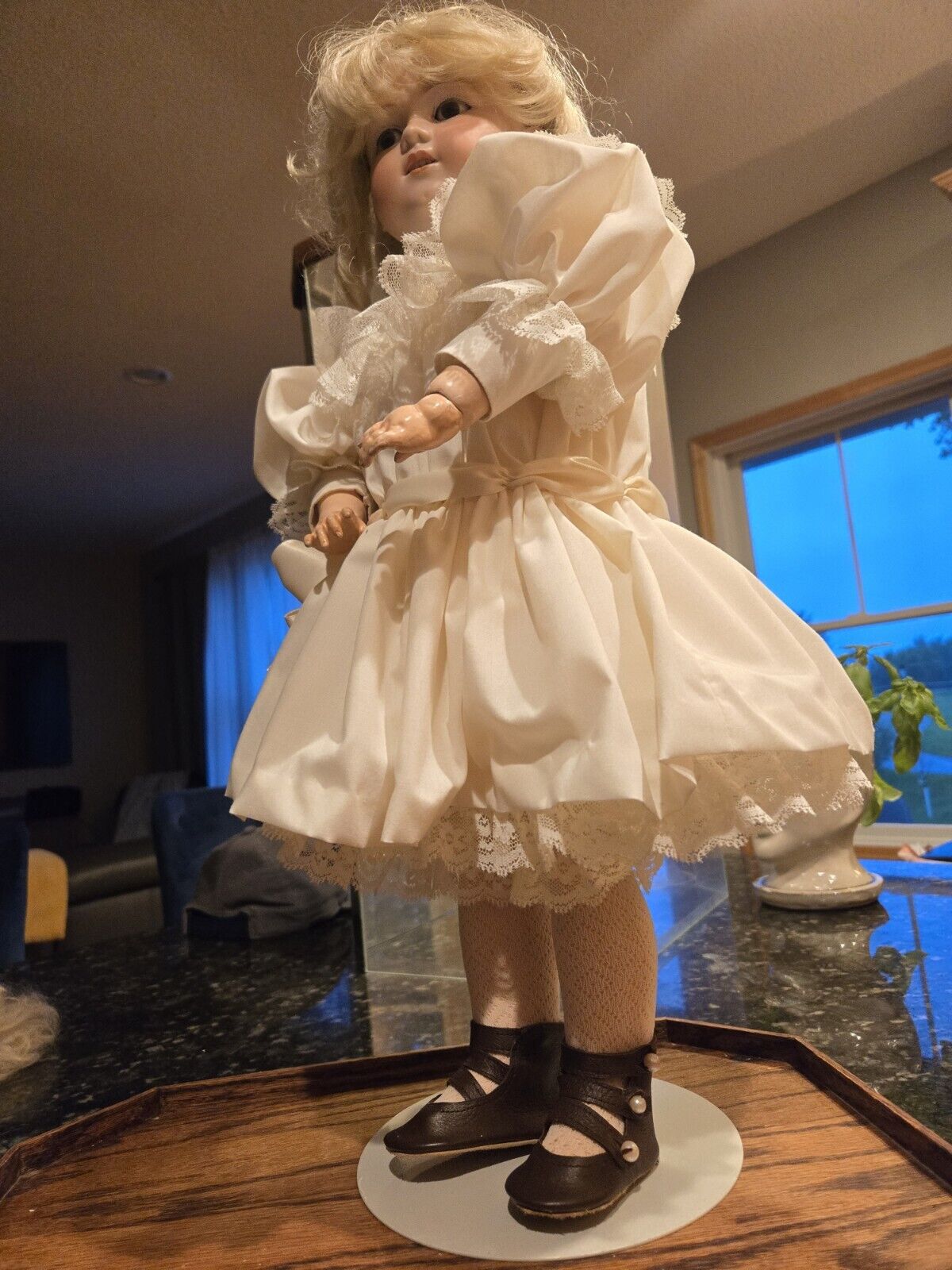 Early 1900s George Borgfeldt  "Dolly Face doll" 24in In pristine 
