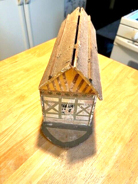 LATE 1800S EARLY 1900S LARGE SIZE NOAH'S ARK WITH 11 ANIMALS MADE IN GERMANY