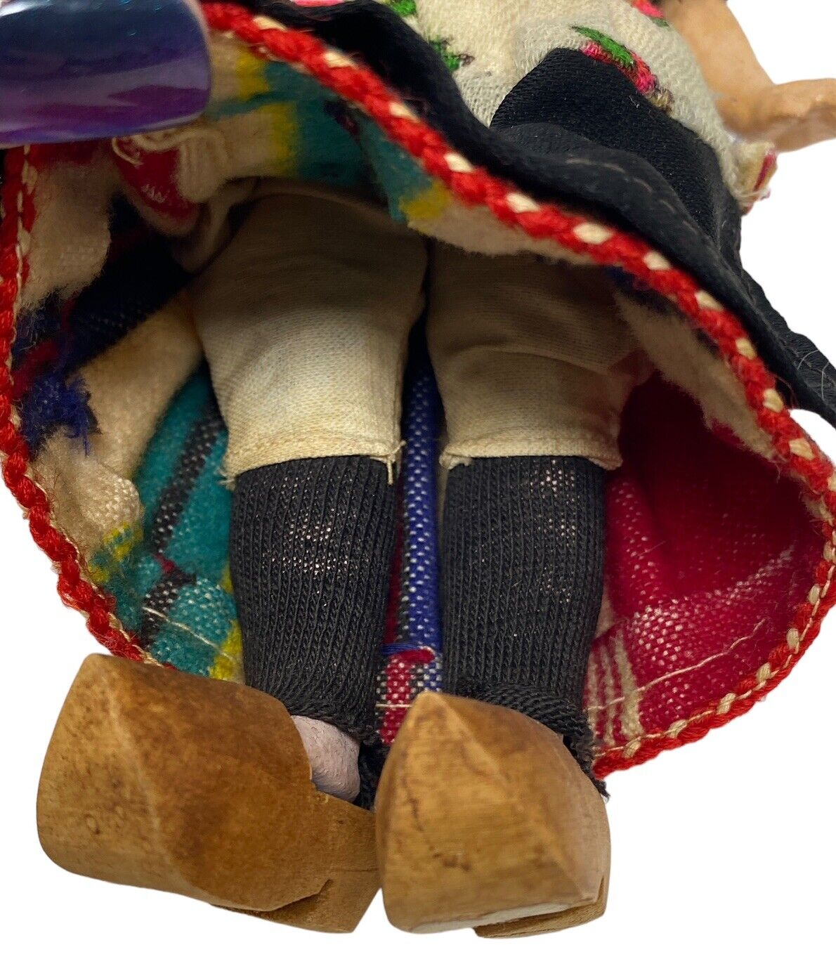 8” ANTIQUE BISQUE HEAD ARMAND MARSEILLE DOLL W/SLEEP EYES, ETHNIC COSTUME
