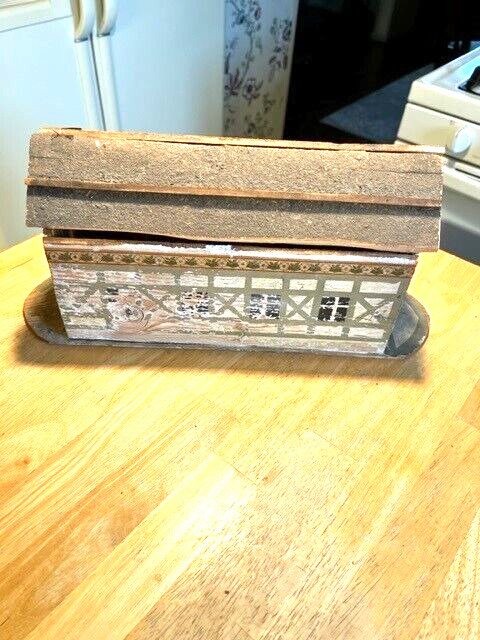 LATE 1800S EARLY 1900S LARGE SIZE NOAH'S ARK WITH 11 ANIMALS MADE IN GERMANY