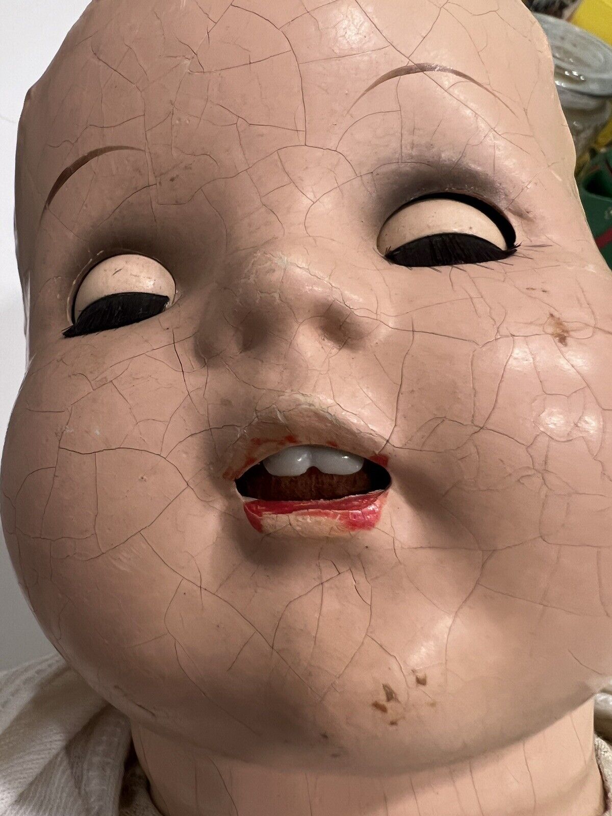 Vintage Early 1900s doll needing TLC