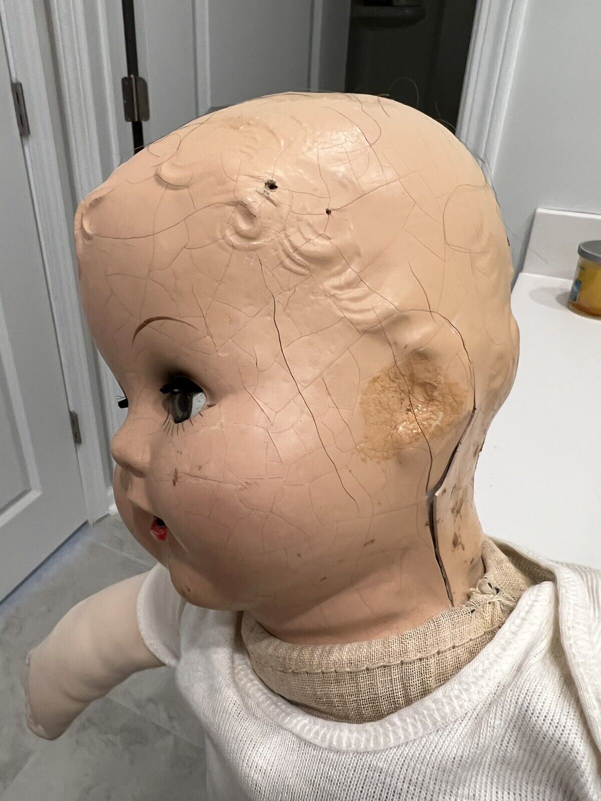 Vintage Early 1900s doll needing TLC
