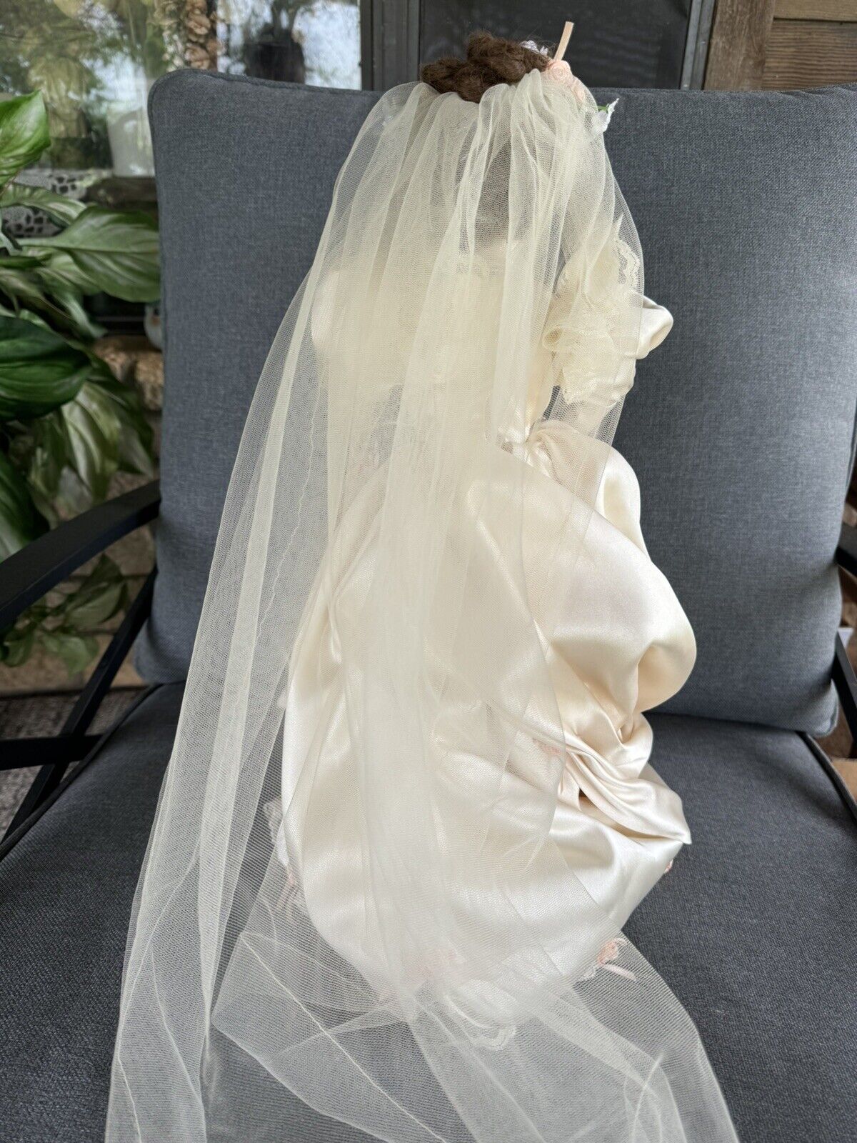 Ashton Drake ELIZABETH'S 1900's Wedding Dress Bride Tumminio 19" Porcelain Doll