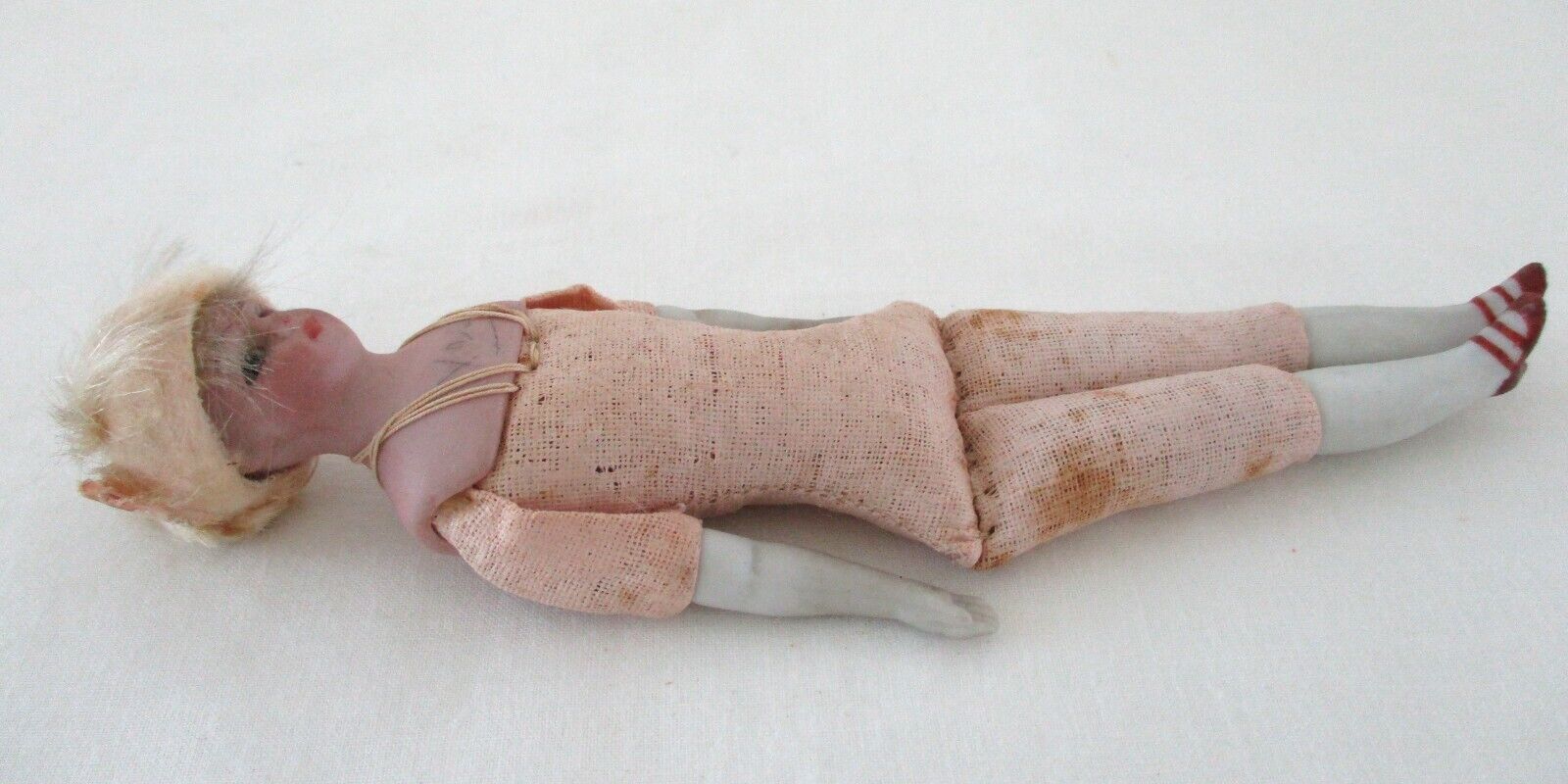 Antique ,SIMON & HALBIG,#1160, early 1900's, German, Bisque, Head Doll, 6"