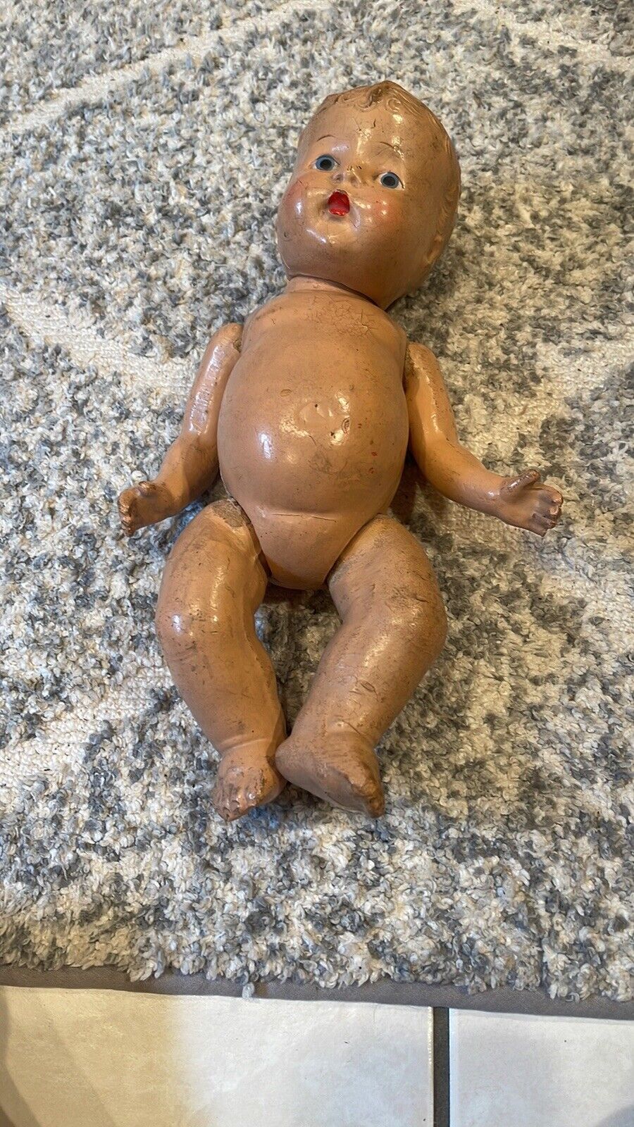 Vintage Rare Early 1900’s Composition Baby Doll