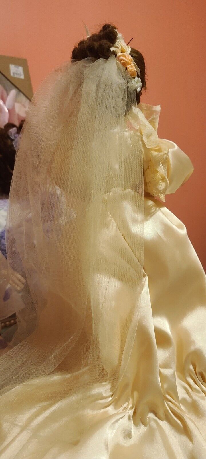 Elizabeth's 1900's Wedding Dress Doll - Bride Doll by Ashton-Drake 