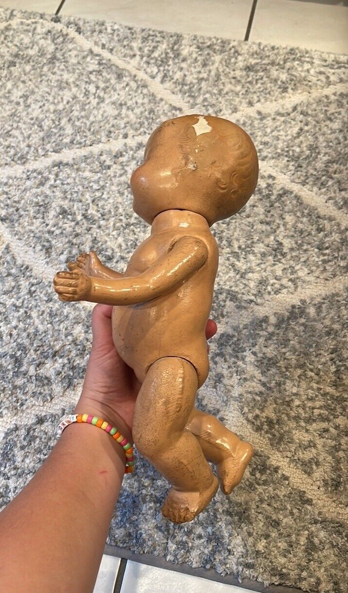 Vintage Rare Early 1900’s Composition Baby Doll
