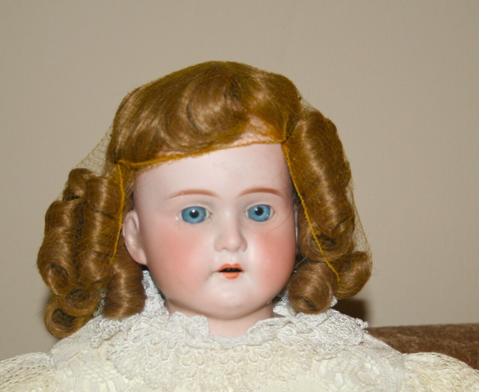REDUCED 28"  Mabel  Bisque A & M Doll Amerikid  Body/Wooden/Compo Limbs