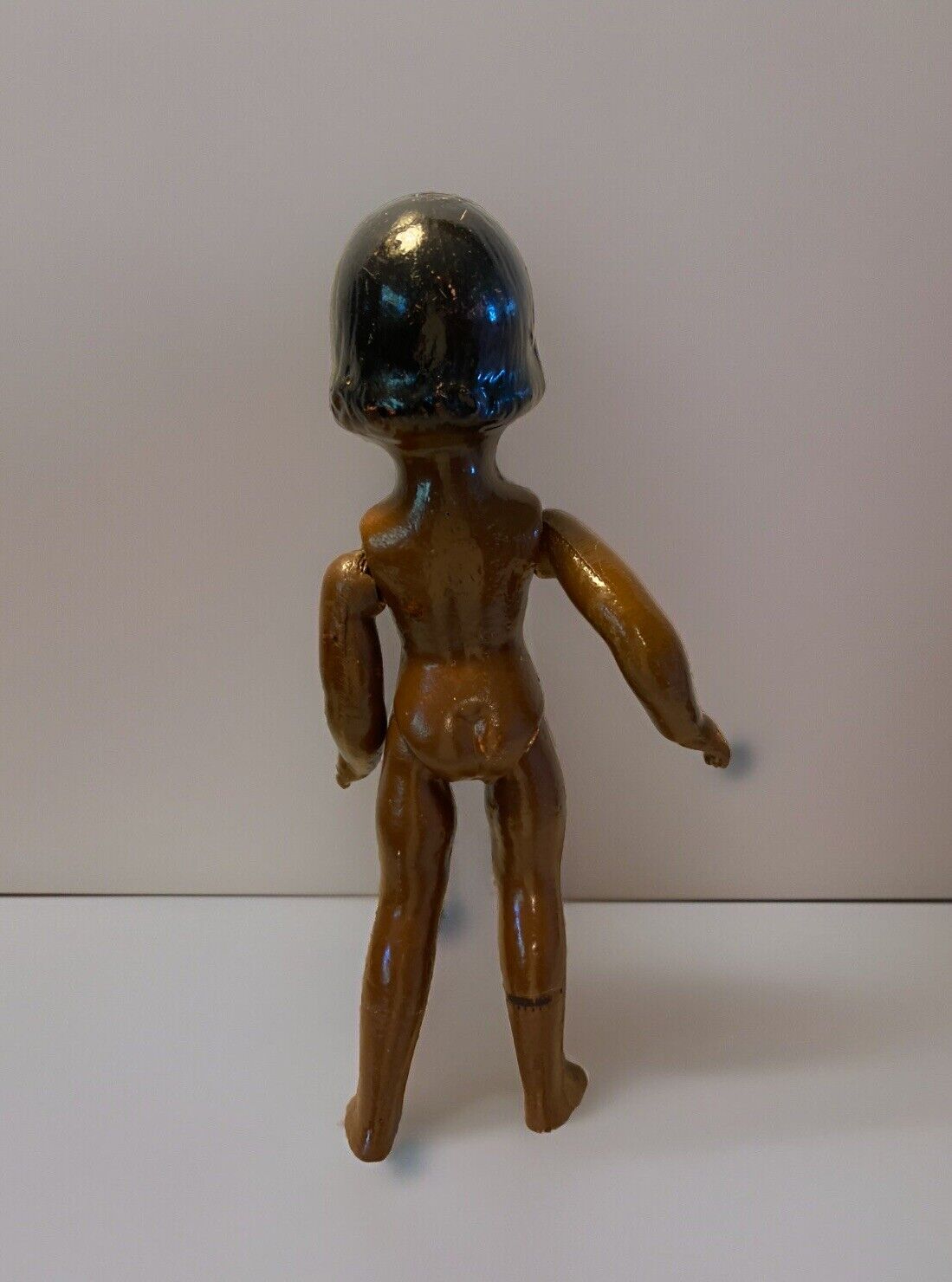 Antique 1900’s Black American Composition 13.5” Girl Doll