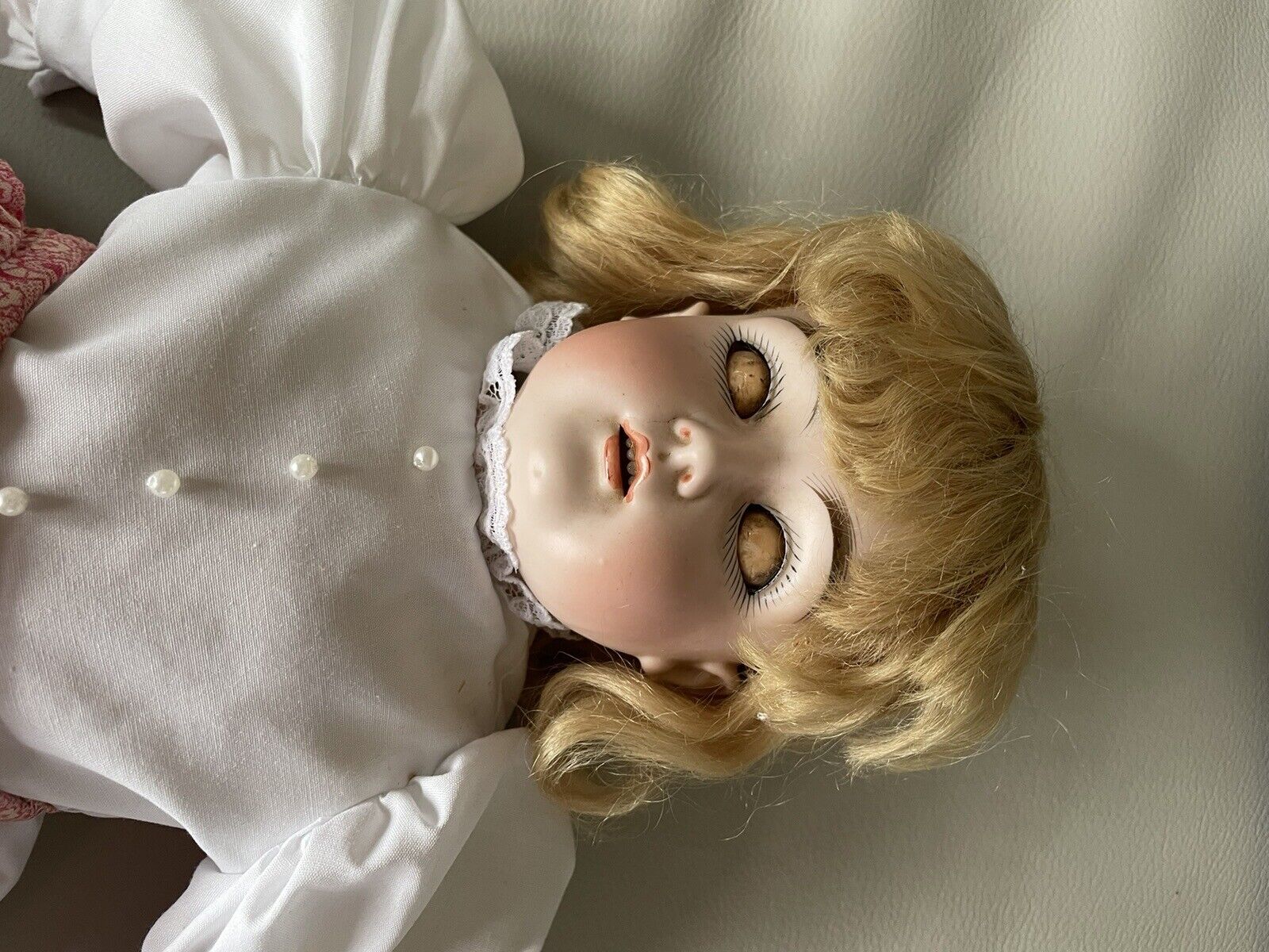 Antique 1900's German Bisque Head J R Kestner 148 Doll Original Jointed 20” 