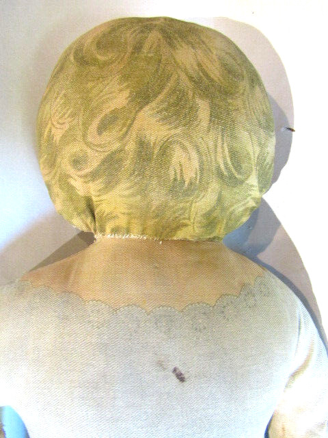 Antique Art Fabric Mills Cloth Doll c.1900 25"