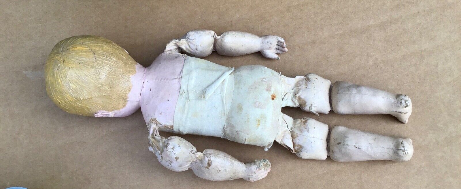 RARE Early 1900s Martha Chase  Style Antique Doll - 15 Inch, Painted Features