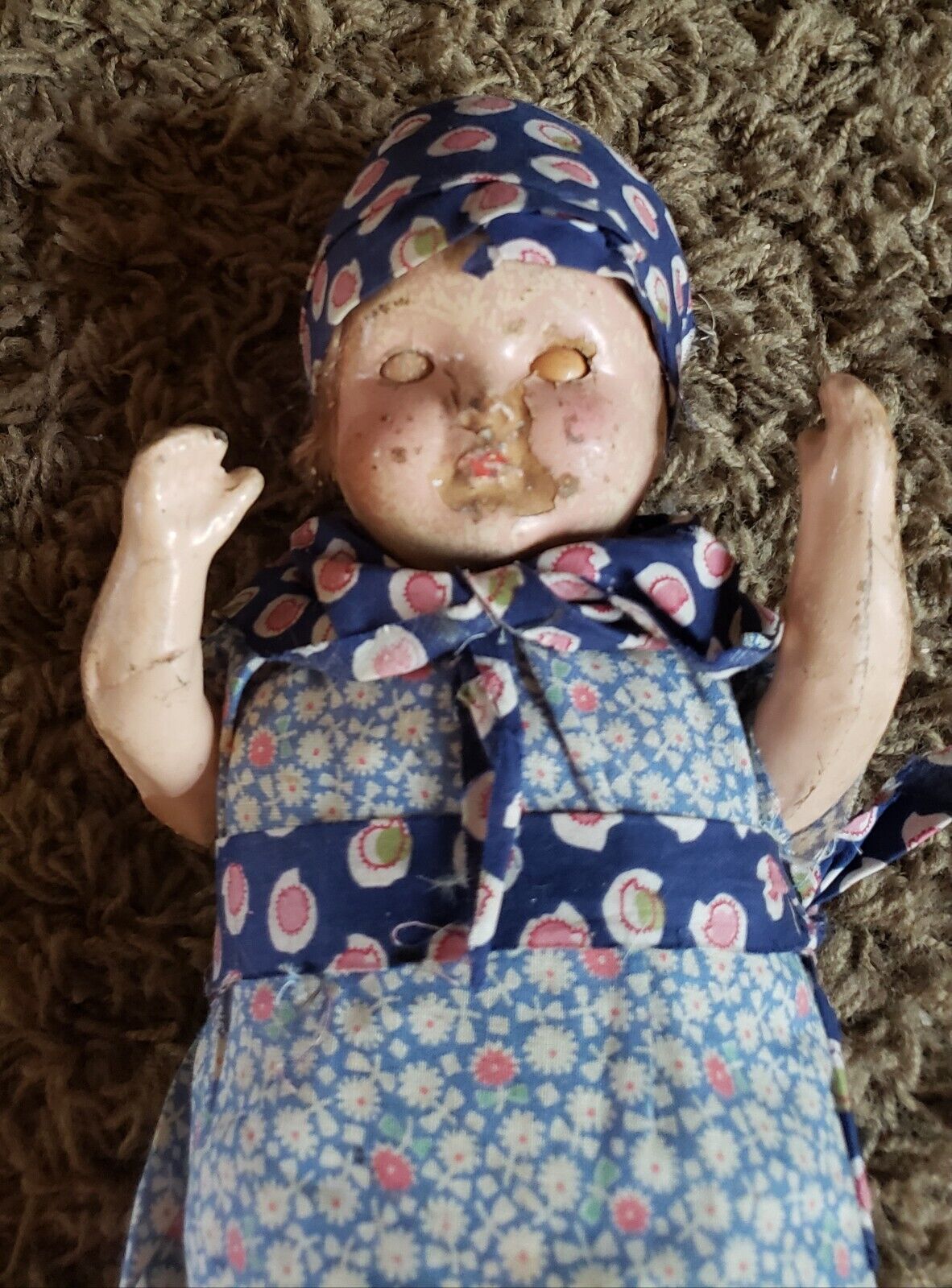 Vintage Composition and Cloth Baby Dolls from early 1900s