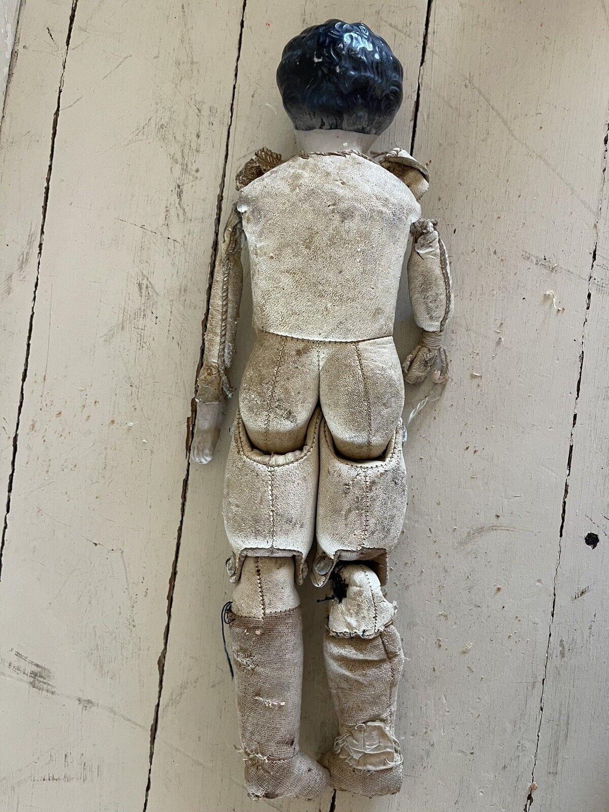 Vintage Porcelain 1800s German China Head Doll (all Original)