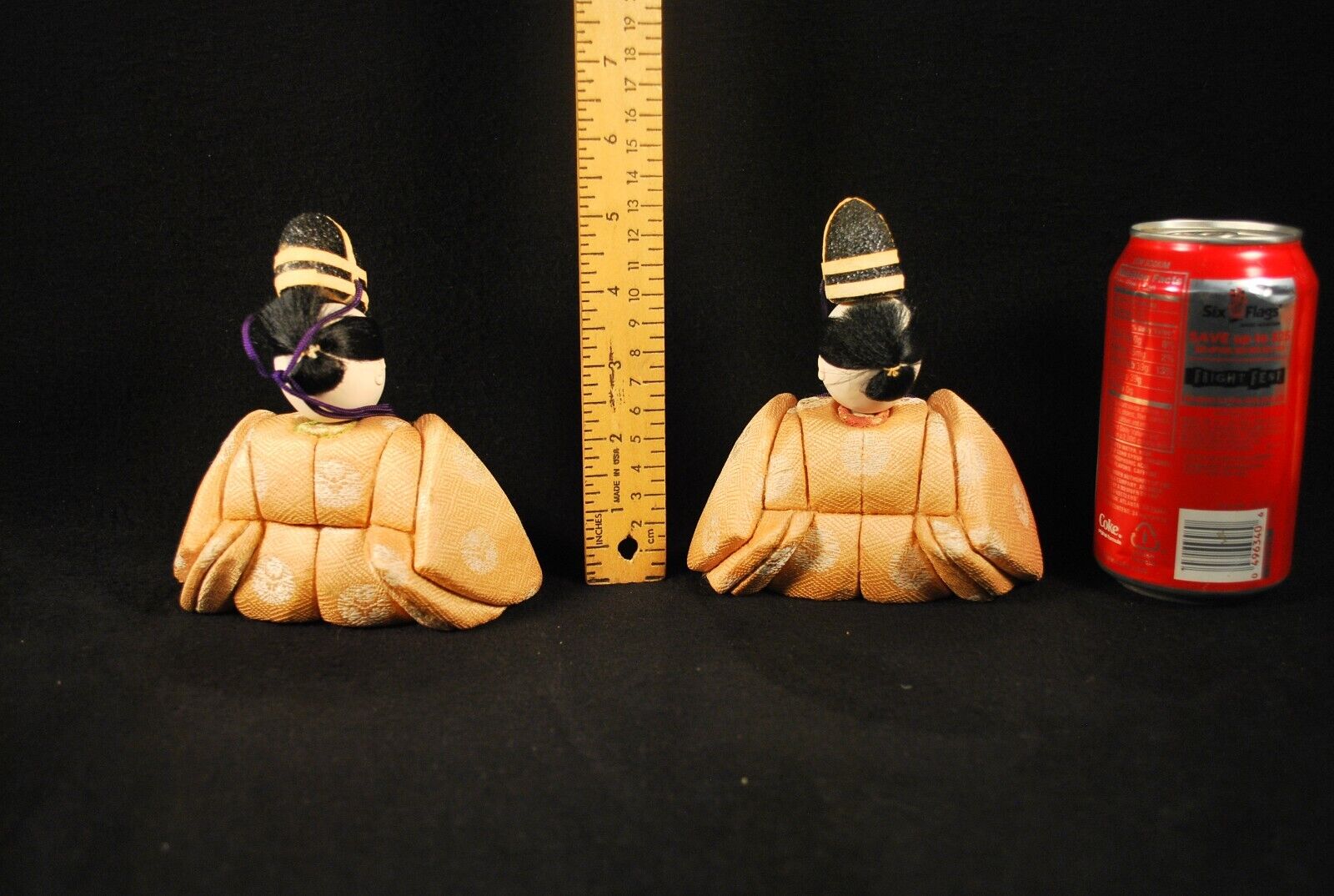 13 VINTAGE MID 1900'S JAPANESE KIMEKOMI HINA NINGYO DOLLS / LOT