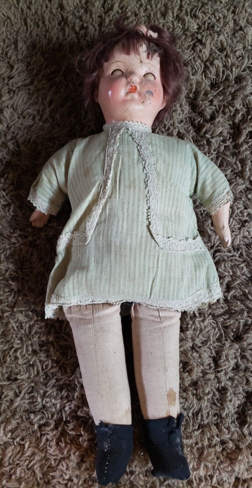 Vintage Composition and Cloth Baby Dolls from early 1900s