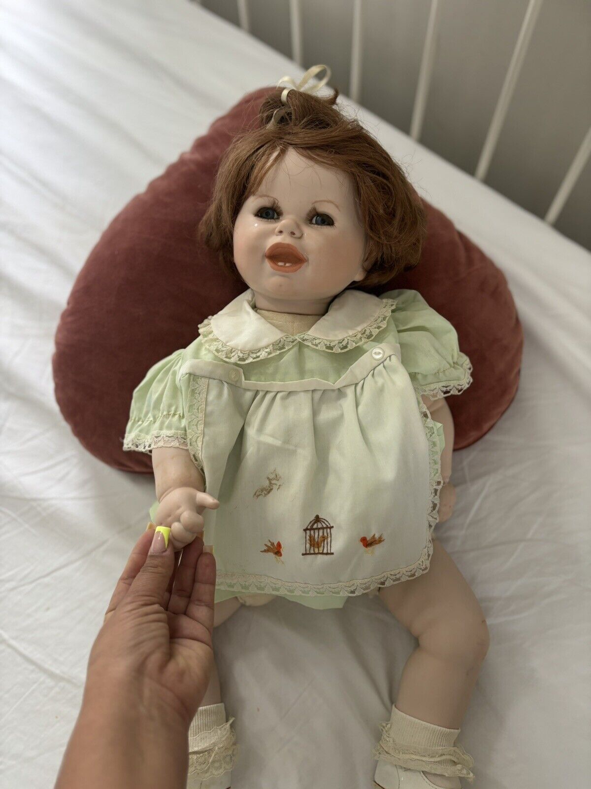 Hundred Lili Antique Vintage Baby Doll Porcelain Early 1900’s Rare Find