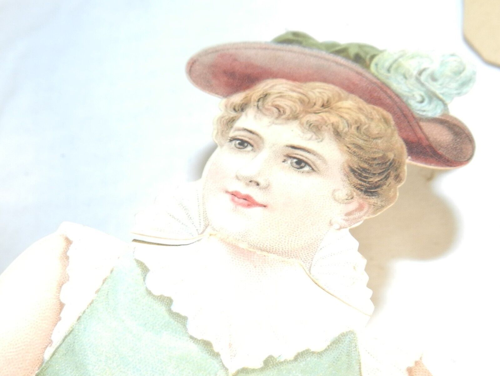 1800's Paper Dolls - advertising C.I. Hood & Co. + other