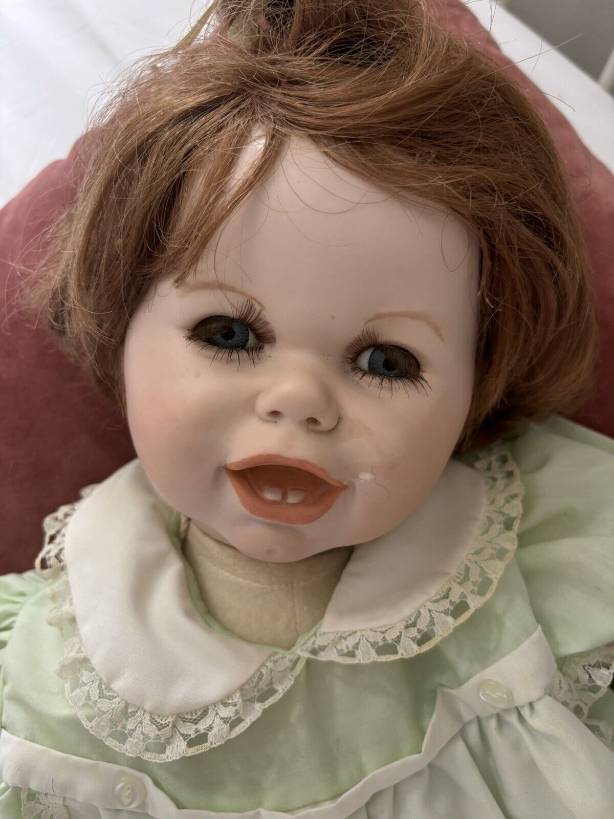 Hundred Lili Antique Vintage Baby Doll Porcelain Early 1900’s Rare Find