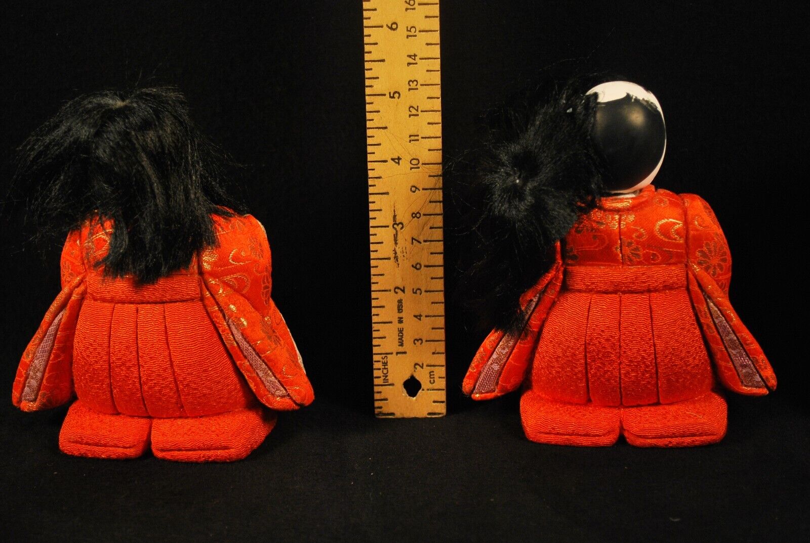 13 VINTAGE MID 1900'S JAPANESE KIMEKOMI HINA NINGYO DOLLS / LOT