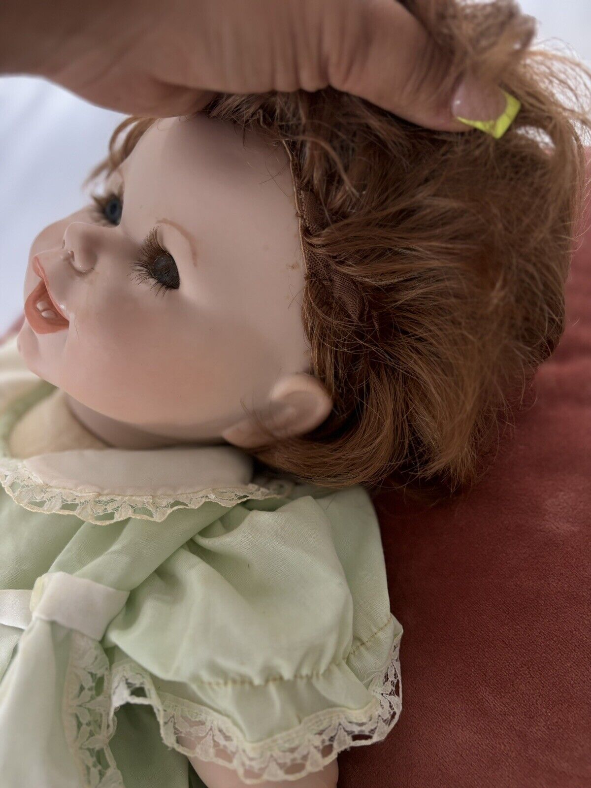 Hundred Lili Antique Vintage Baby Doll Porcelain Early 1900’s Rare Find