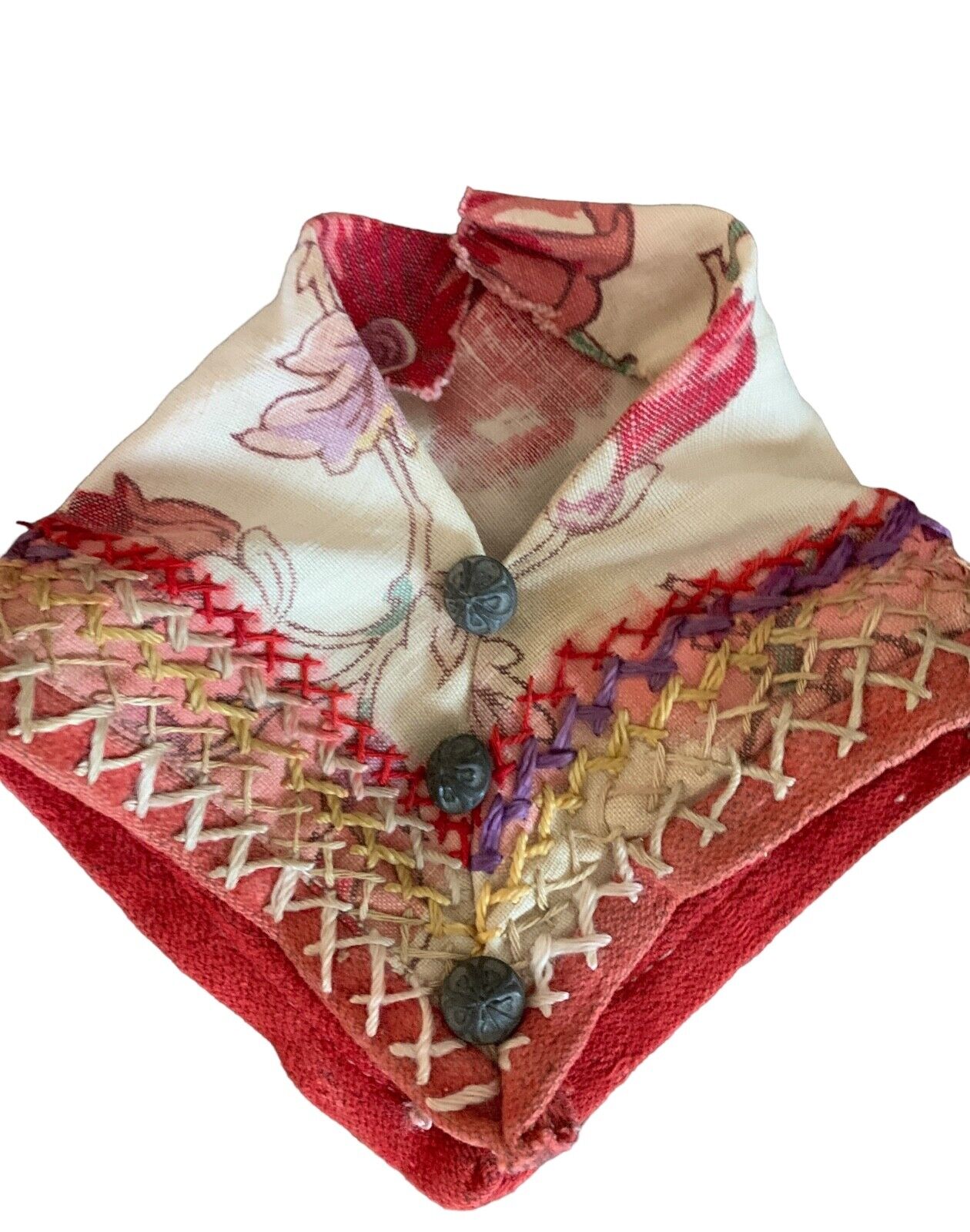 Late 1800’s Composition & Cloth Doll w/hand-made Outfit