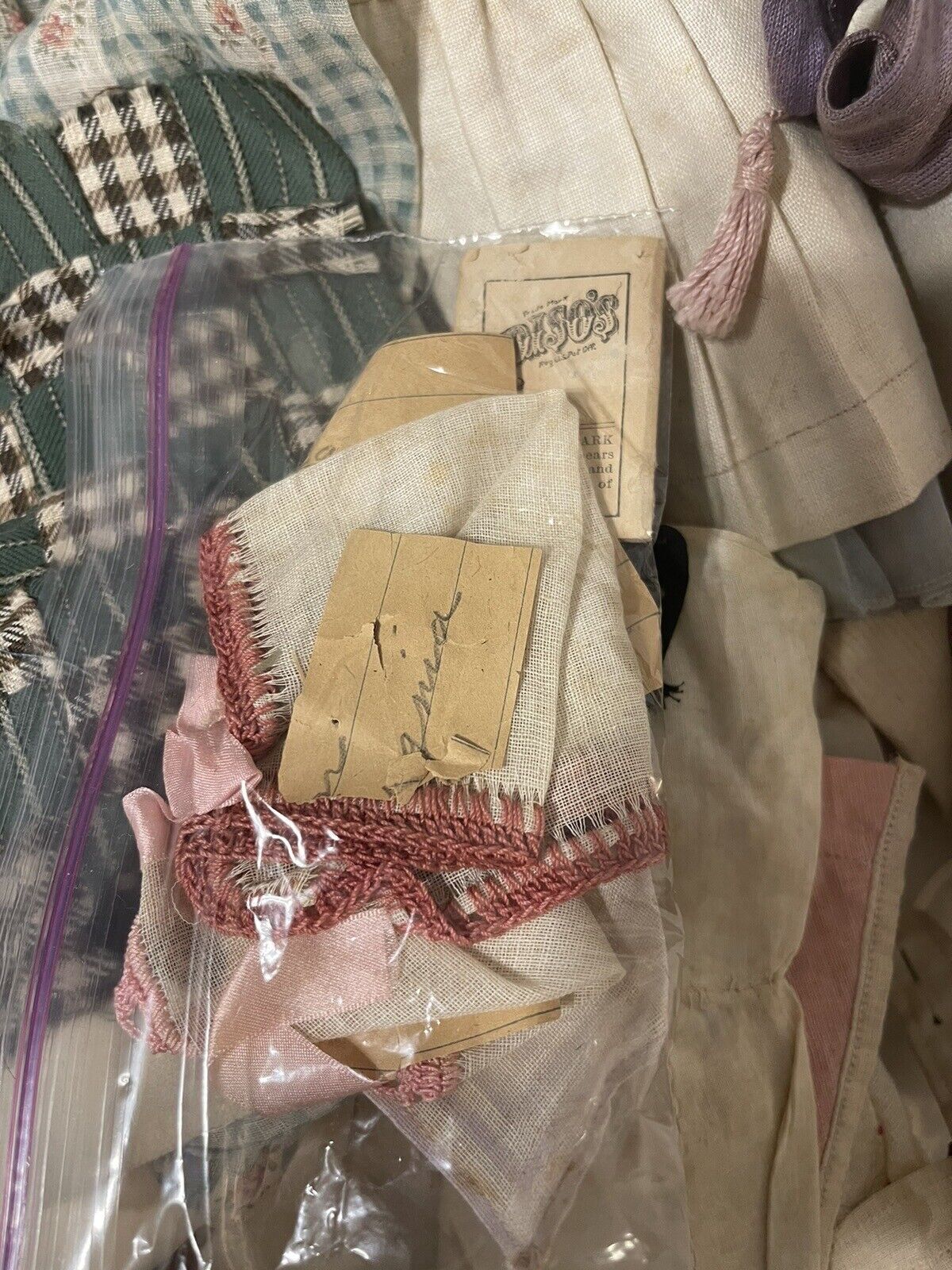 Unique Handsewn/handmade 1800’s Doll Clothes/Items!