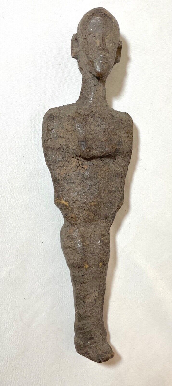 Antique 1800's African Tanzania Zigua Wrapped Ceremonial Fetich Doll Figure