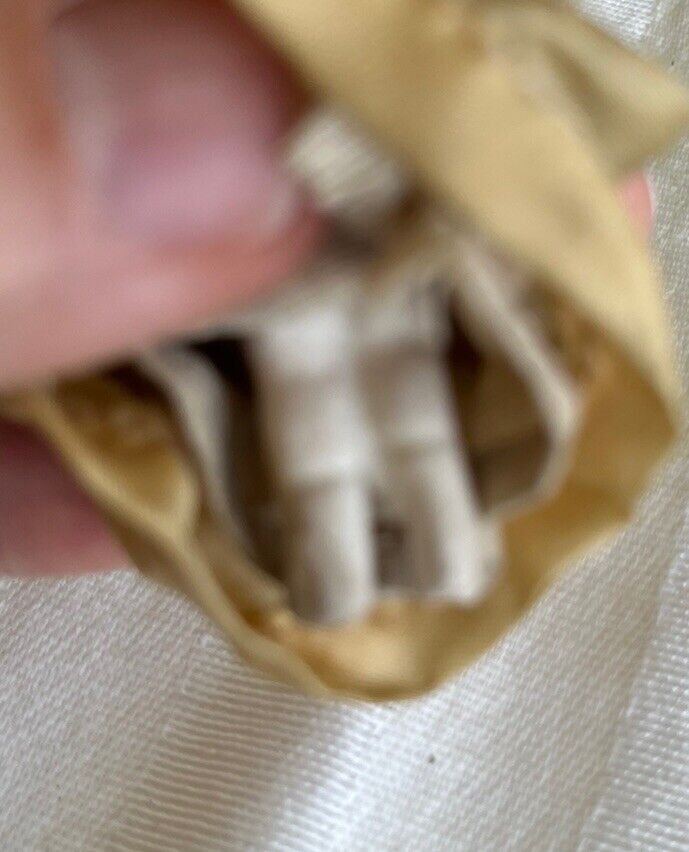 Frozen Charlotte Penny Doll 1800s With Antique Handmade Dress