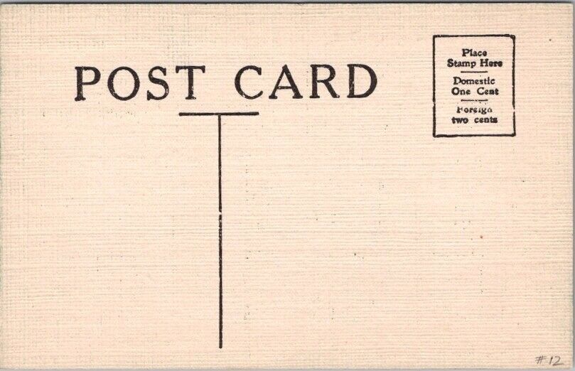 c1900s Comic Saying / Tombstone Postcard "Listen: Mother, Aunt and Me--" HILLSON