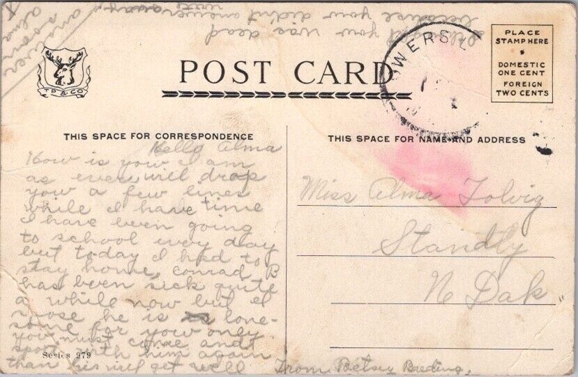 1900s Comic Postcard "Vot is Der Largest and Most Famous Diamond in der Vorld?"