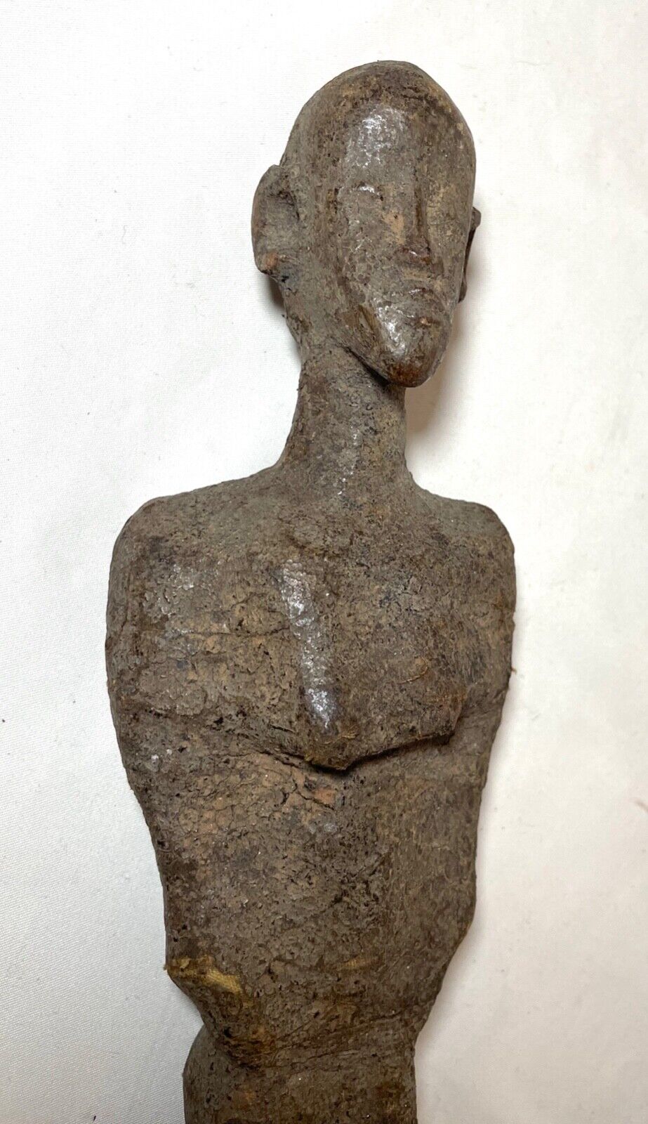 Antique 1800's African Tanzania Zigua Wrapped Ceremonial Fetich Doll Figure