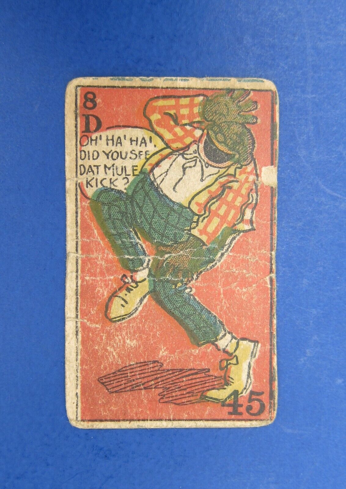 1900s HEE HAW MAUDE MULE COMIC STRIP CARD**VERY RARE NON-SPORT STRIP CARD**