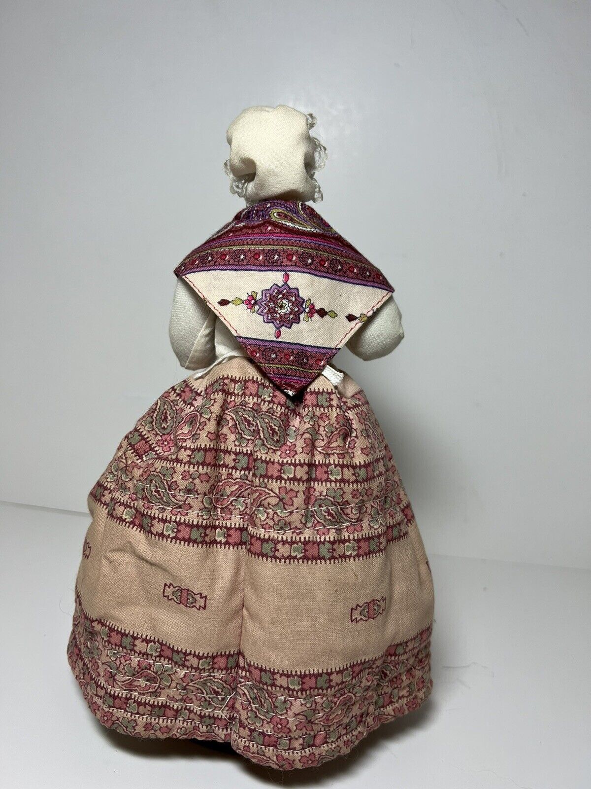 Bread Woman Doll 1800’s Clothing Look Grandma Abuela Handmade Vtg