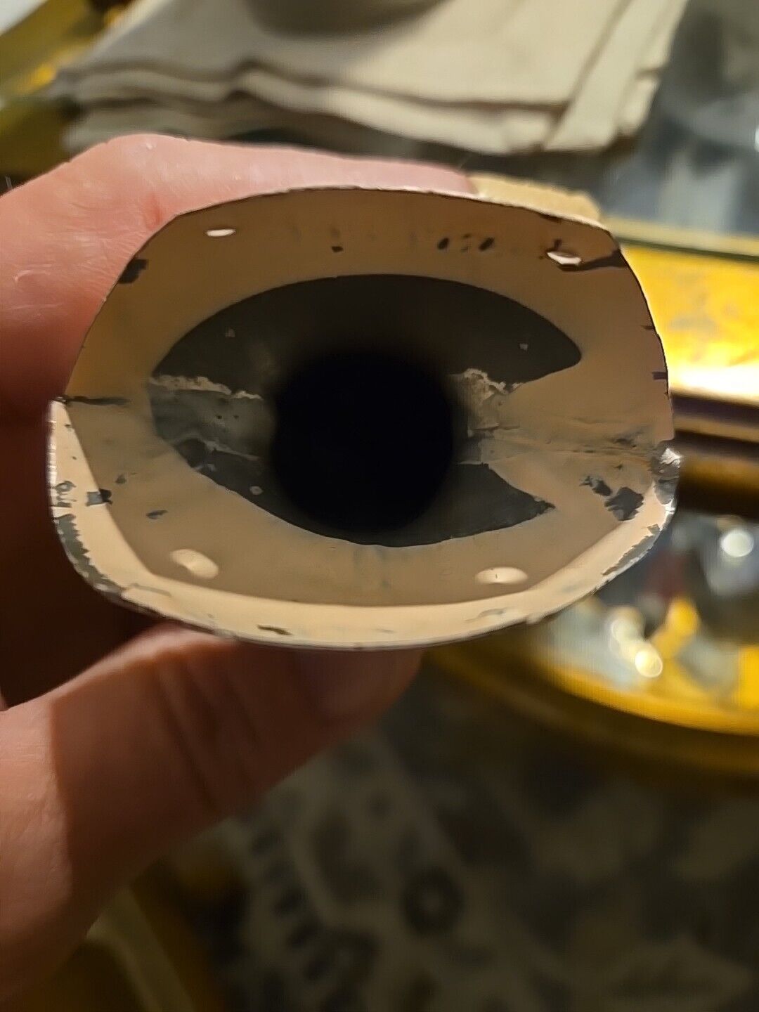 Antique Late 1800's Juno, 5 German Made Tin Doll Head And Shoulders - Crown Mark