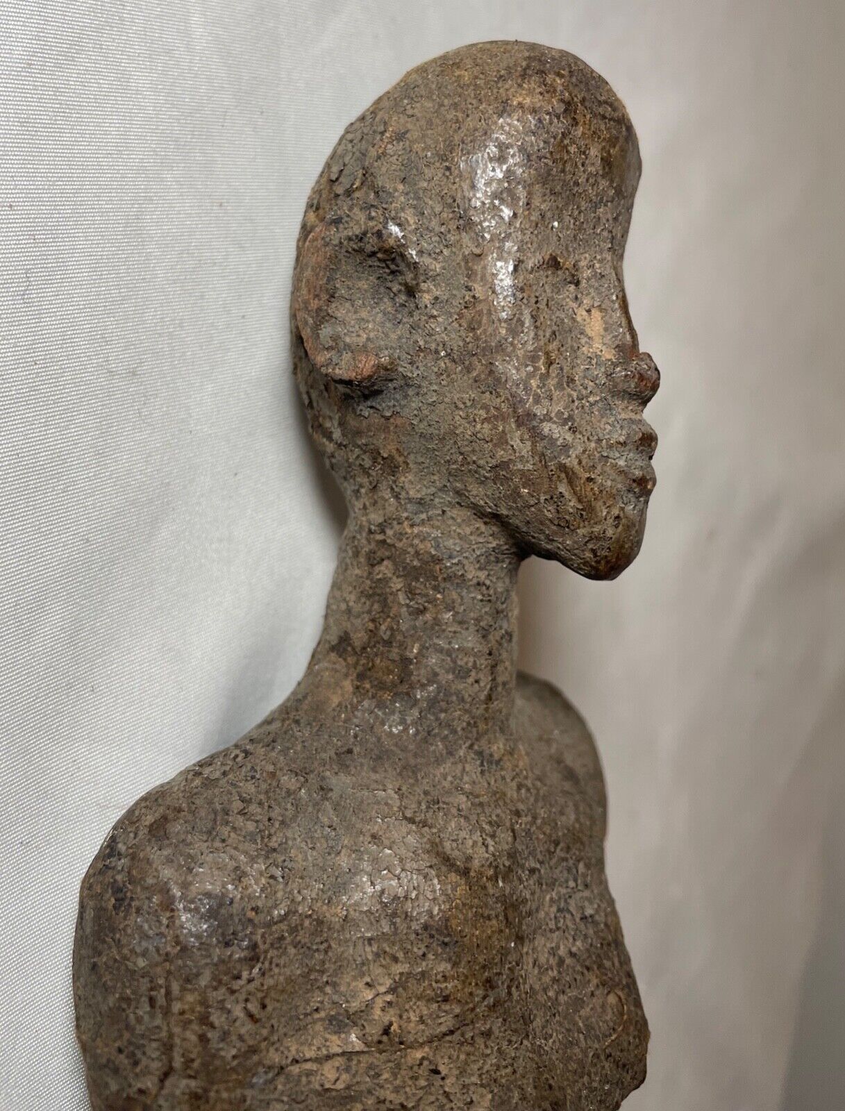 Antique 1800's African Tanzania Zigua Wrapped Ceremonial Fetich Doll Figure