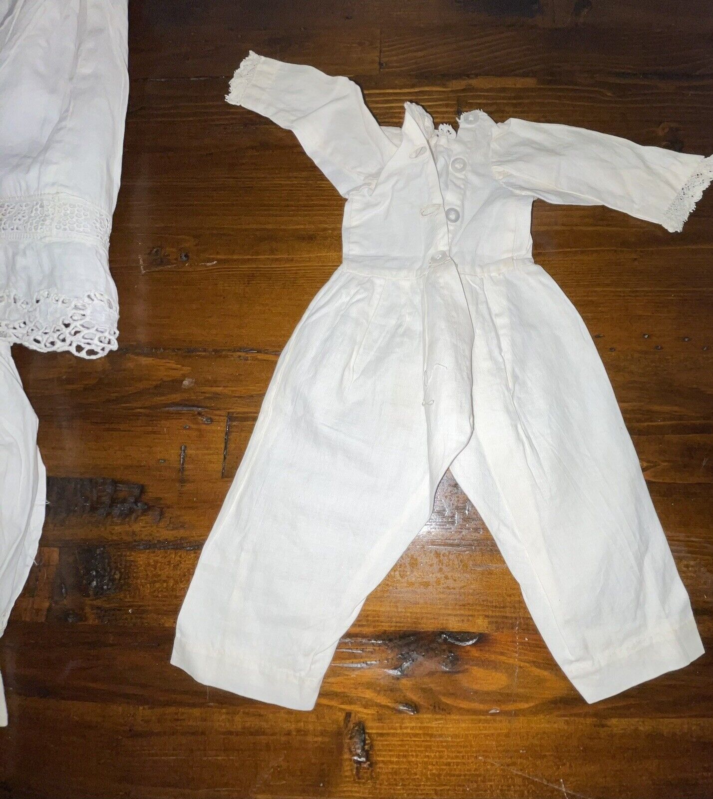 LOT 130: Antique DOLL CLOTHES 1870's-1900**   17 PIECES **