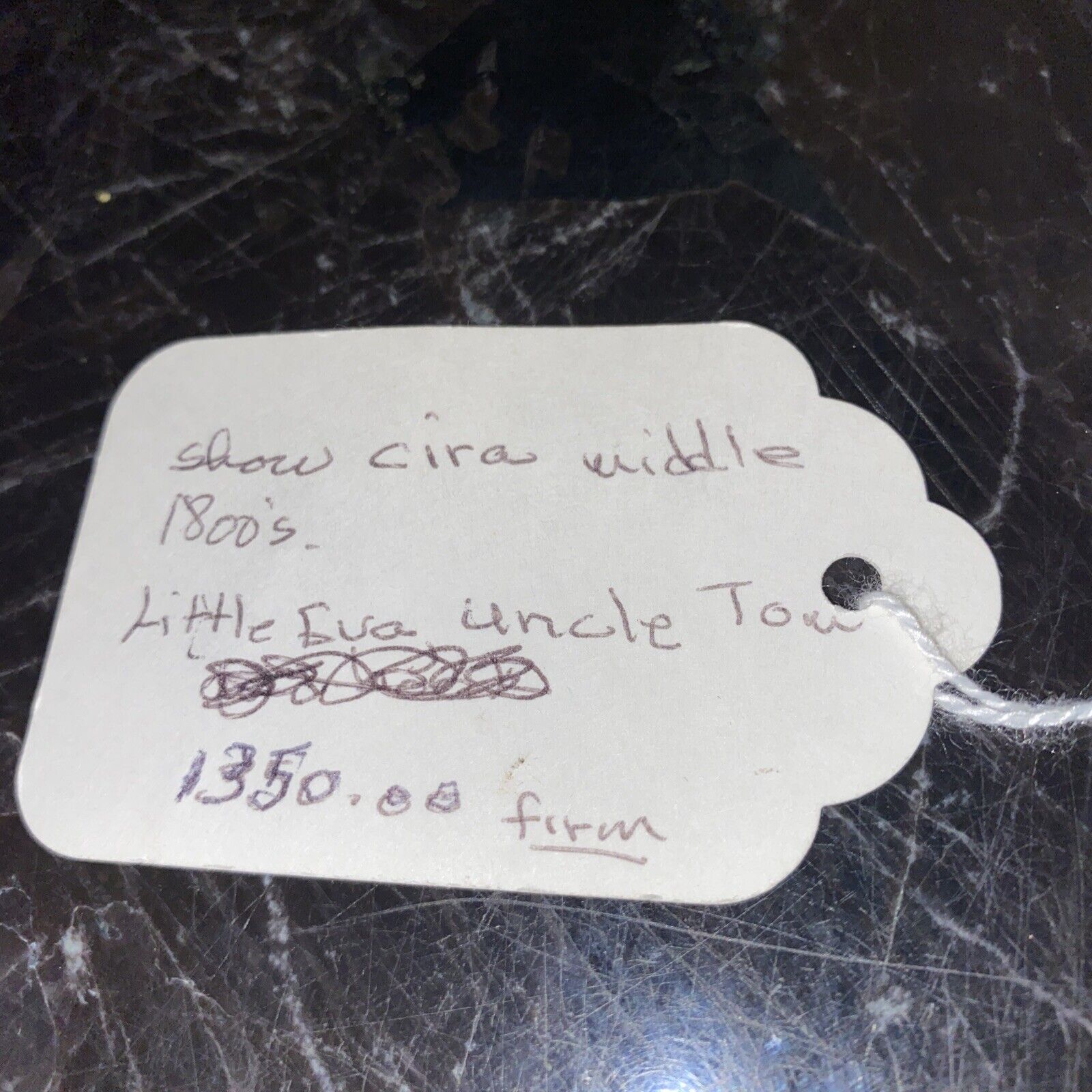 UNCLE TOMS CABIN LITTLE EVA 21 INCH DOLL FROM THE 1800’s