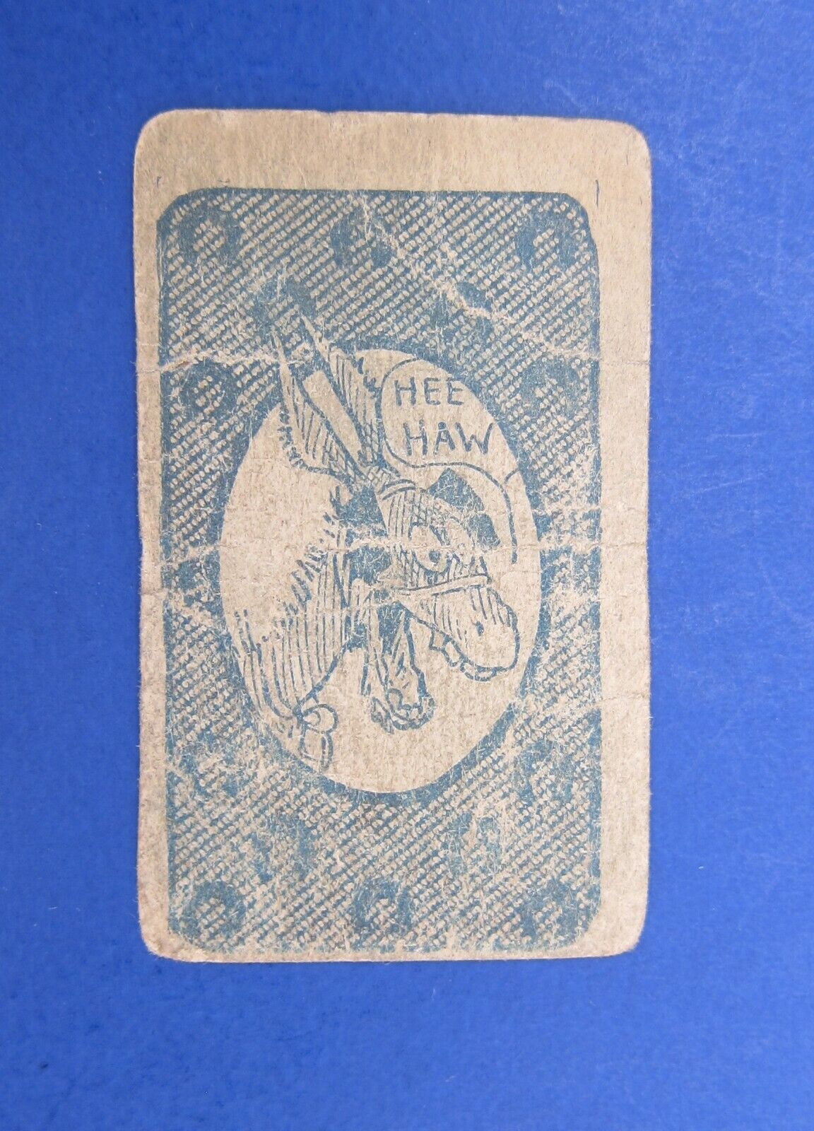 1900s HEE HAW MAUDE MULE COMIC STRIP CARD**VERY RARE NON-SPORT STRIP CARD**