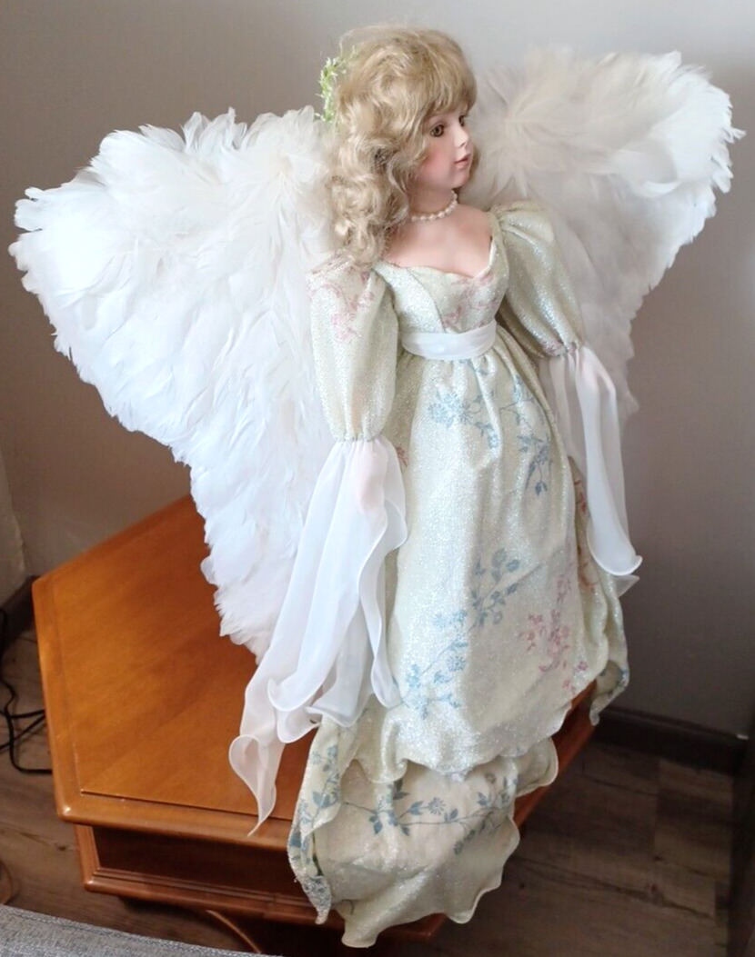 28" Michael Reid Bisque Doll Galaxy 1800's Victorian Style w/Wings LE #302