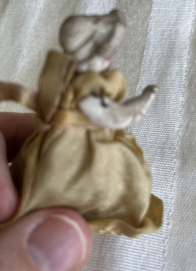 Frozen Charlotte Penny Doll 1800s With Antique Handmade Dress