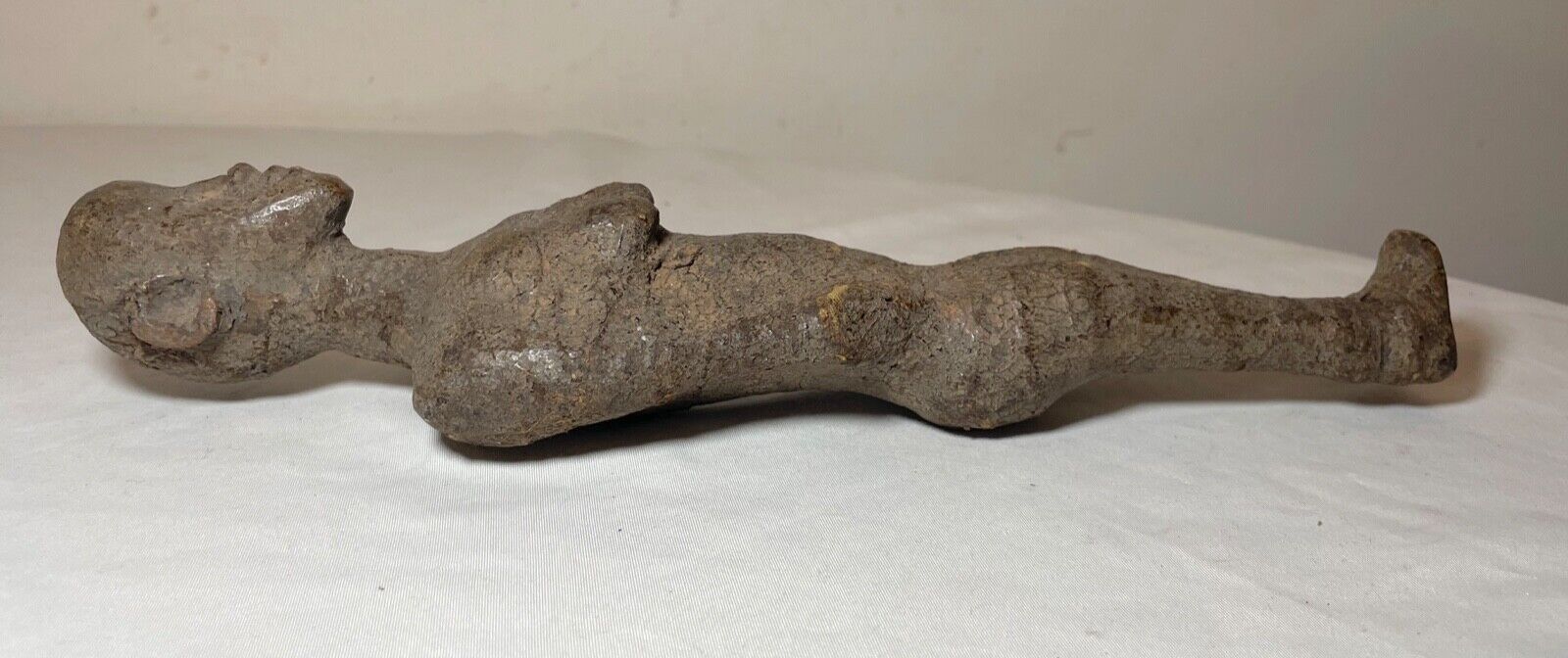 Antique 1800's African Tanzania Zigua Wrapped Ceremonial Fetich Doll Figure