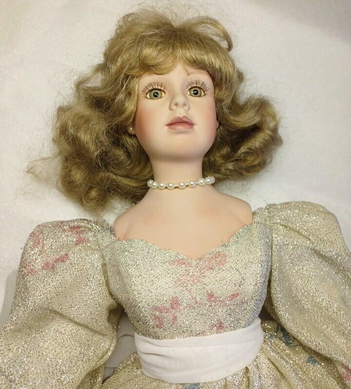 28" Michael Reid Bisque Doll Galaxy 1800's Victorian Style w/Wings LE #302