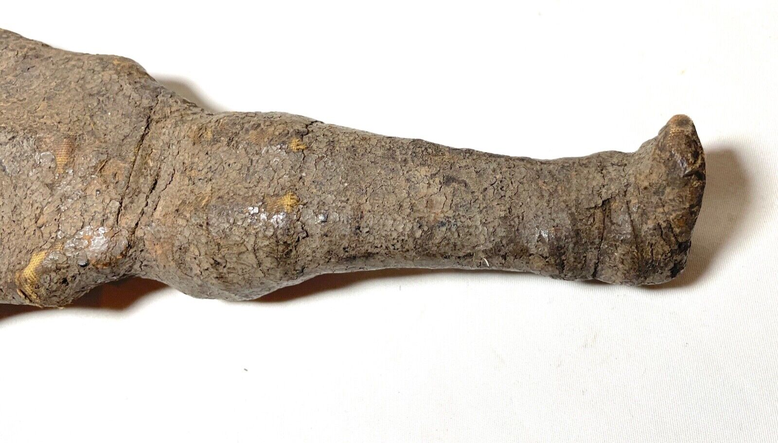 Antique 1800's African Tanzania Zigua Wrapped Ceremonial Fetich Doll Figure