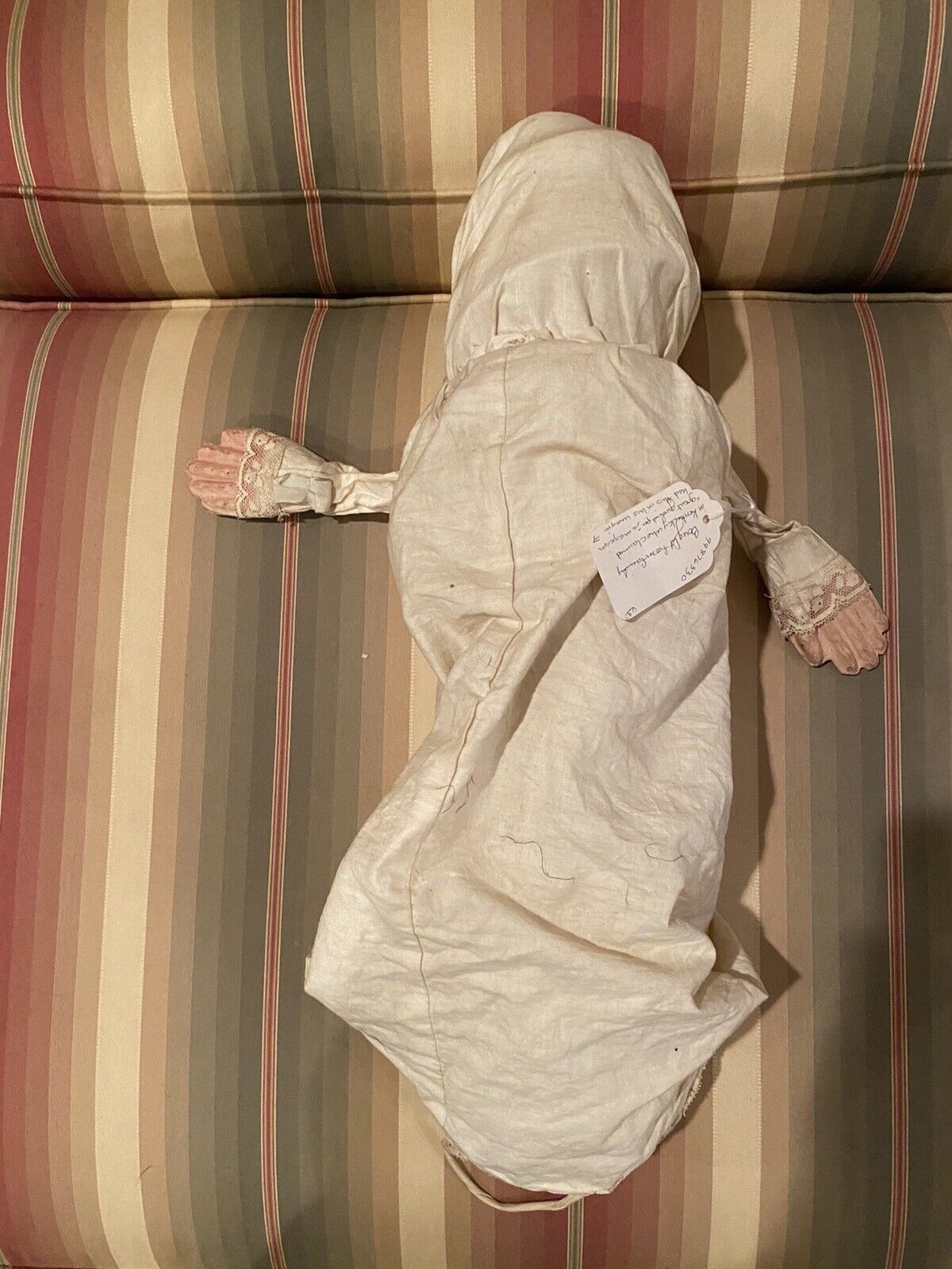 UNCLE TOMS CABIN LITTLE EVA 21 INCH DOLL FROM THE 1800’s