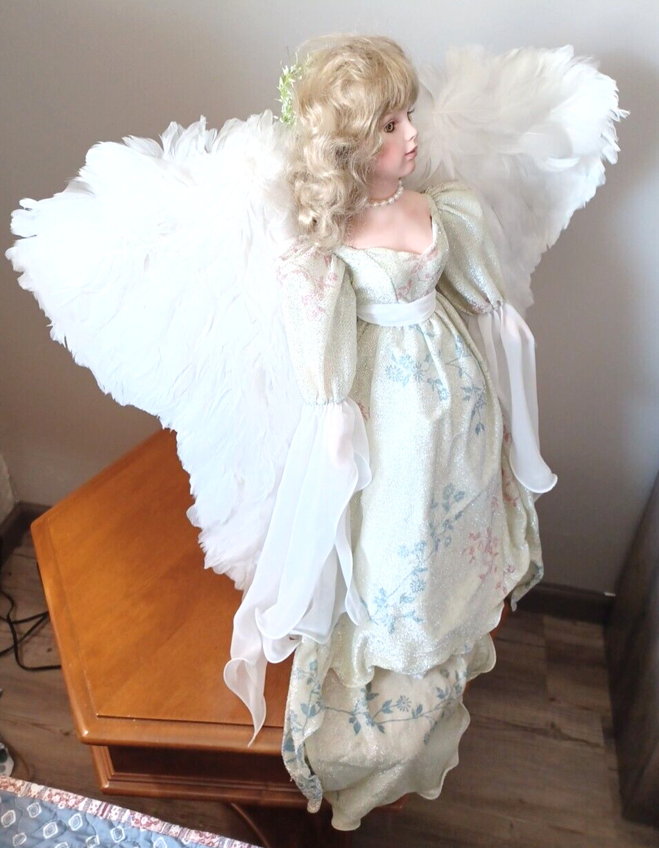 28" Michael Reid Bisque Doll Galaxy 1800's Victorian Style w/Wings LE #302