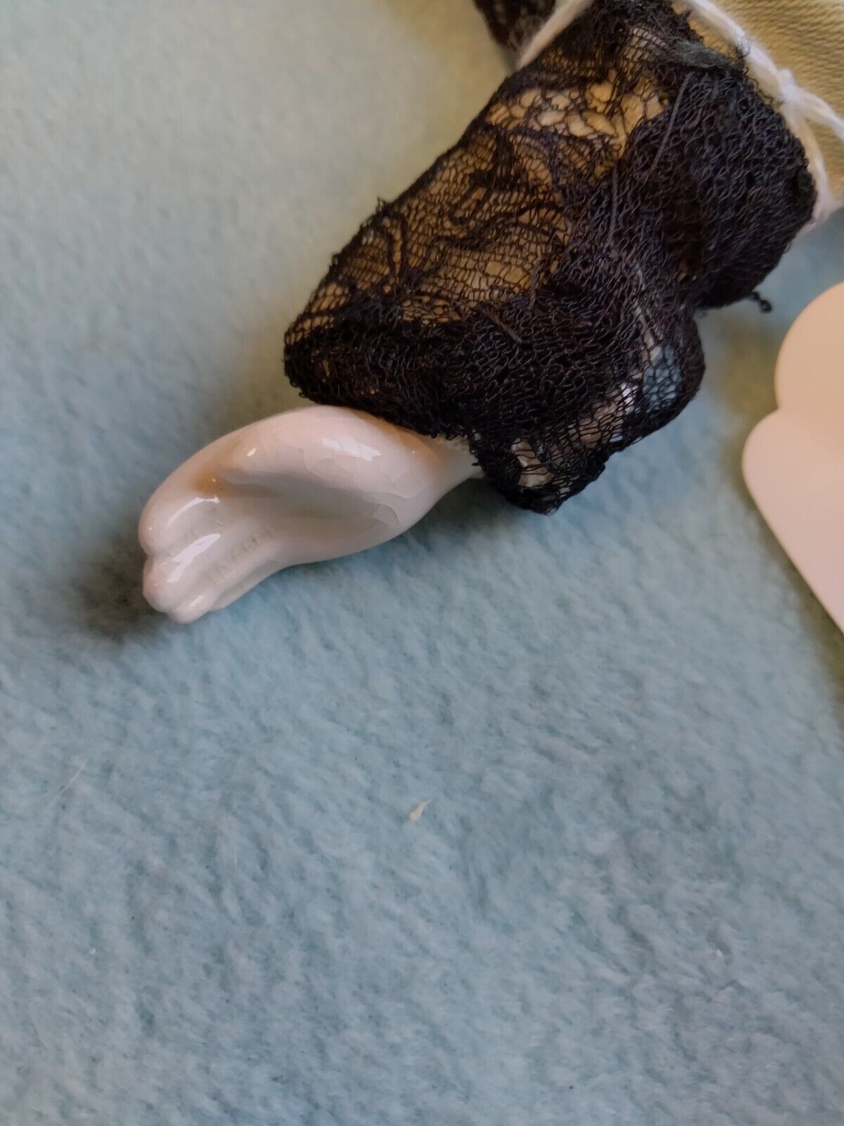 💙Antique 1800s Hertwig German 20"🍃🥀Blonde Lowbrow China Head Doll🥀🍃PLZ READ