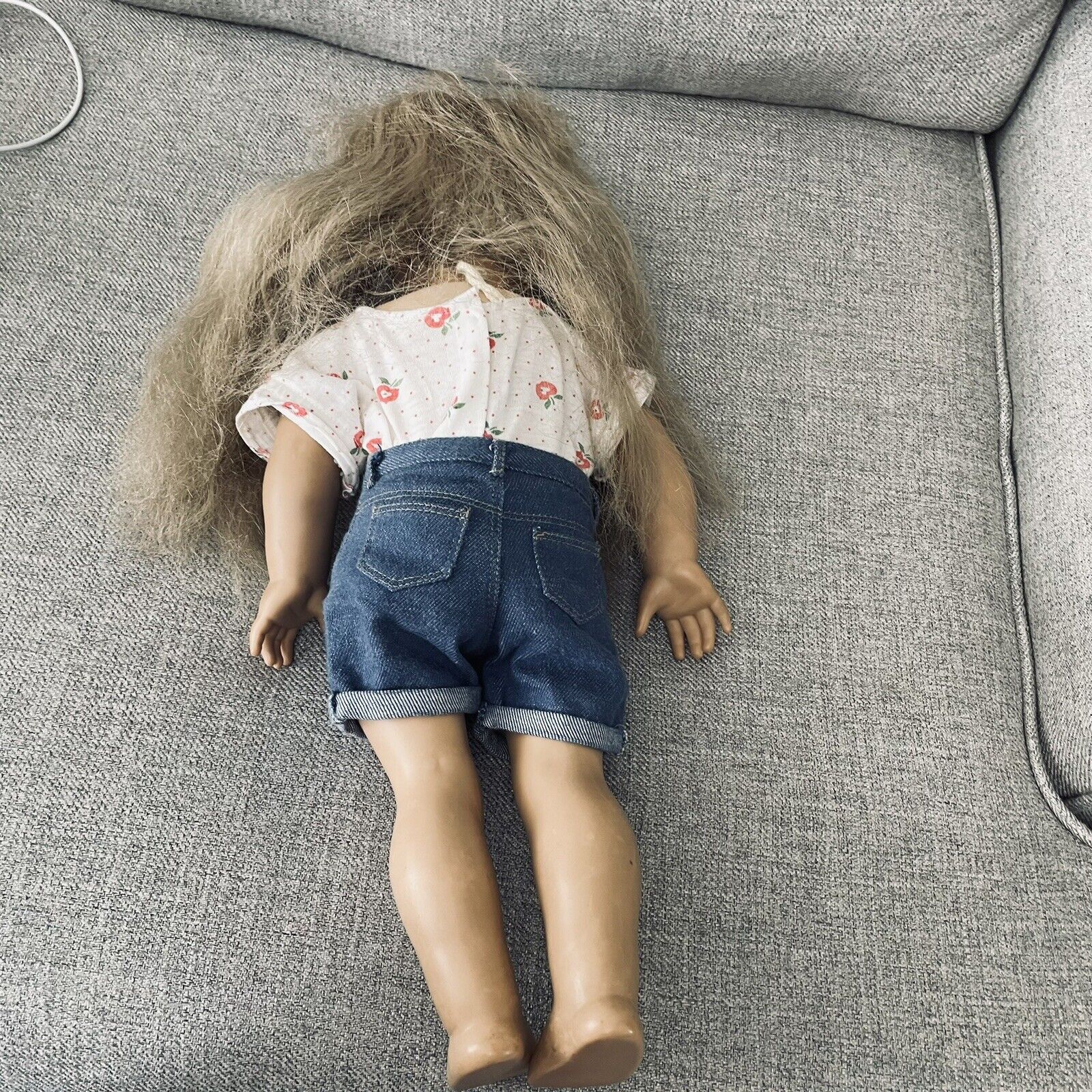 American Girl Kirsten Doll Blonde Blue Eyes Pleasant Company TLC