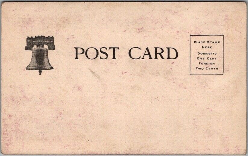 Vintage 1900s Comic Greetings Postcard "WANDERING WILLIE AT ART EXHIBIT" NO. 232