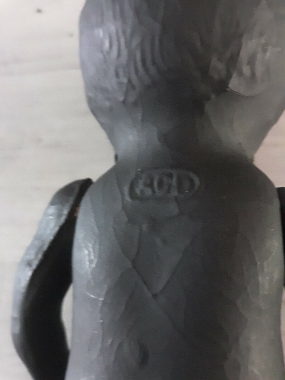 Vintage 1800s Black African American Baby Composition Jointed 9" Doll 